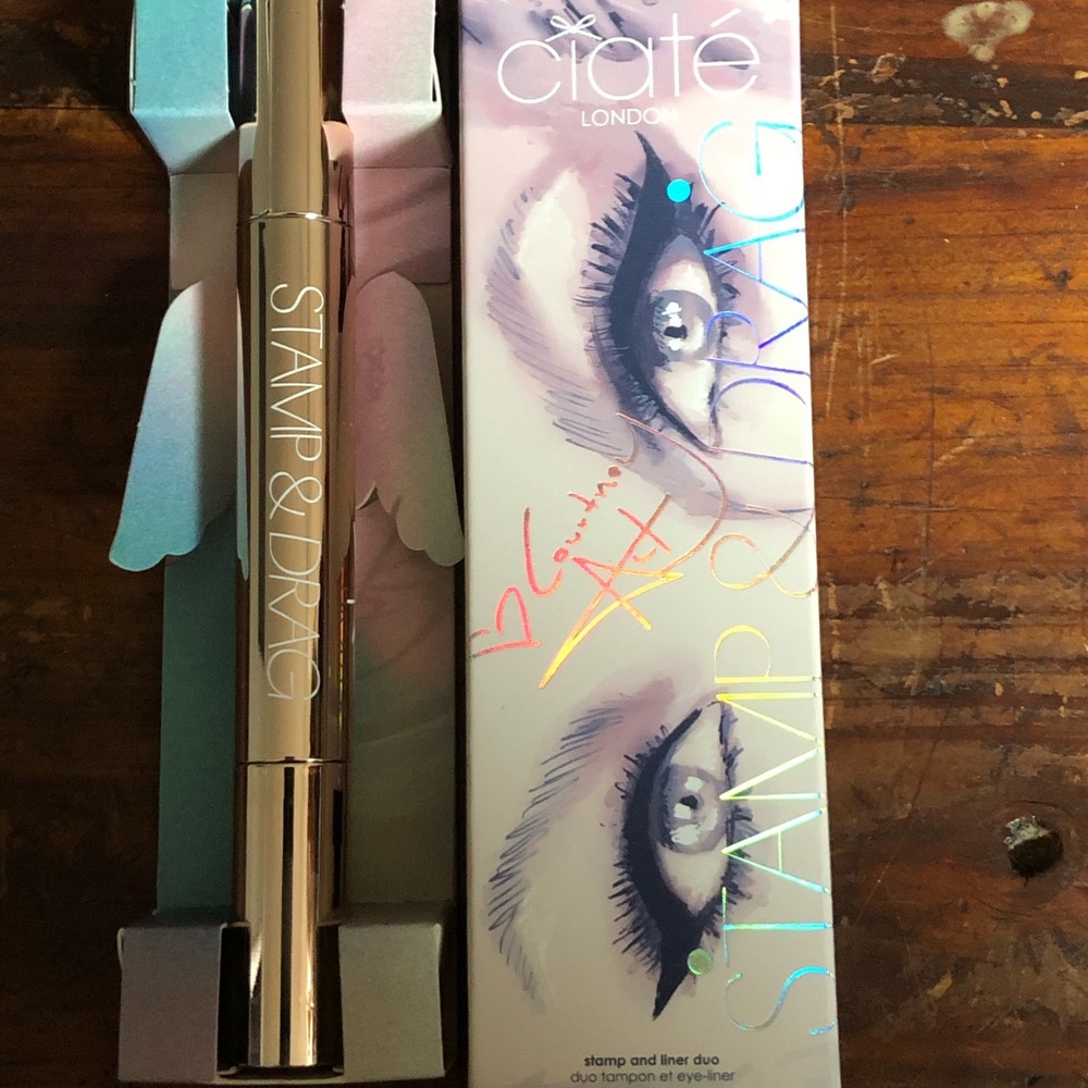 Ciate London stamp and drag liner duo